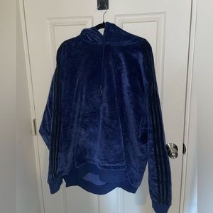 IVY PARK X ADIDAS unisex velvet hoodie